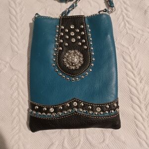 Rustic couture purse